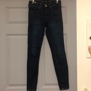 American Eagle Dark Wash, Jeggings
